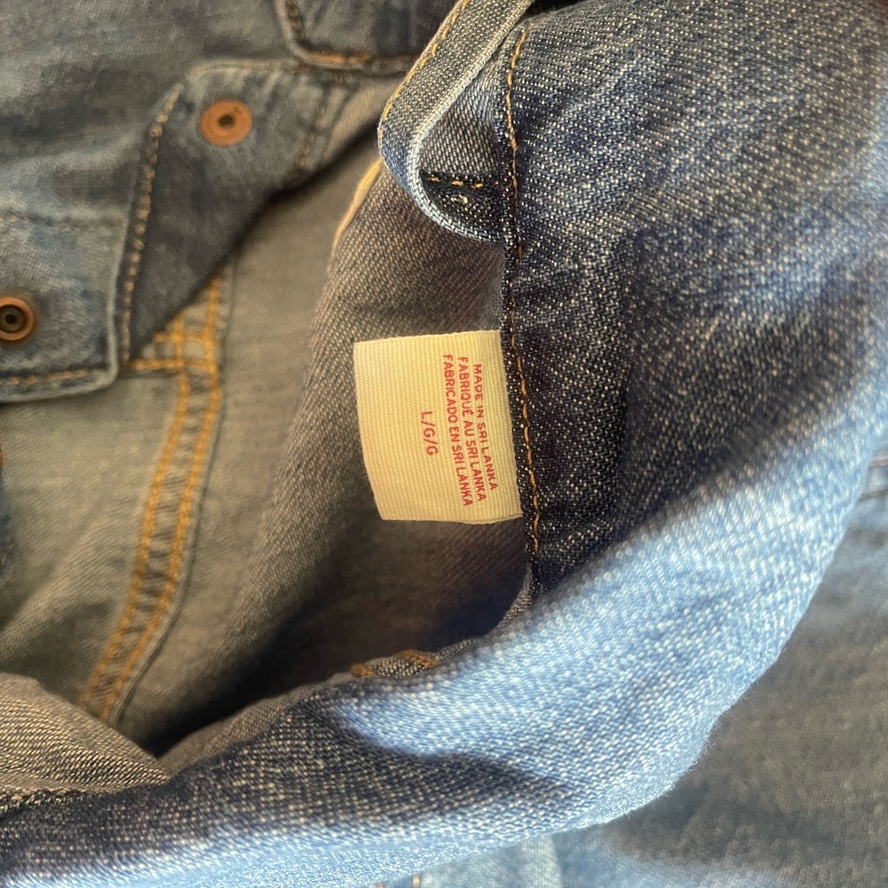 LEVIS , Stylish Blue Denim Jumpsuit - Picture 12 of 14